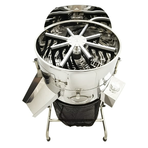 19INCH Mesh Bag Mower Trimmer Machine Electric Vertical Stainless Steel Commercial 100-240V