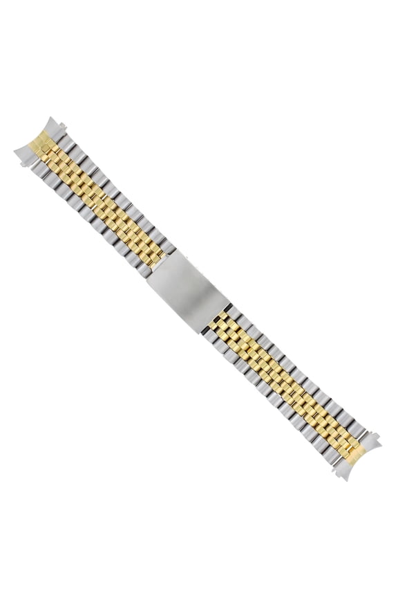 19MM JUBILEE WATCH REPLACEMENT BAND BRACELET FOR ROLEX TUDOR PRINCE TWO TONE