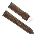 thumbnail image 1 of 19MM LEATHER WATCH BAND STRAP FOR BULOVA ACCUTRON WATCH LIGHT BROWN WHITE STITCH, 1 of 2