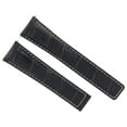 thumbnail image 1 of 19MM LEATHER WATCH BAND STRAP FOR TAG HEUER CARRERA TWIN TIME CV2113 BLACK WS, 1 of 2