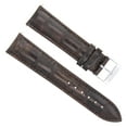 thumbnail image 1 of 19MM LEATHER WATCH STRAP BAND FOR RAYMOND WEIL TACCOTA 5484, 5488 DARK BROWN, 1 of 2