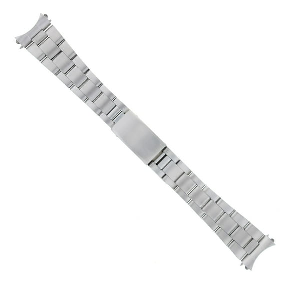 19MM OYSTER WATCH BRACELET BAND FOR VINTAGE ROLEX AIR KING 5500 1500 STAINLESS S