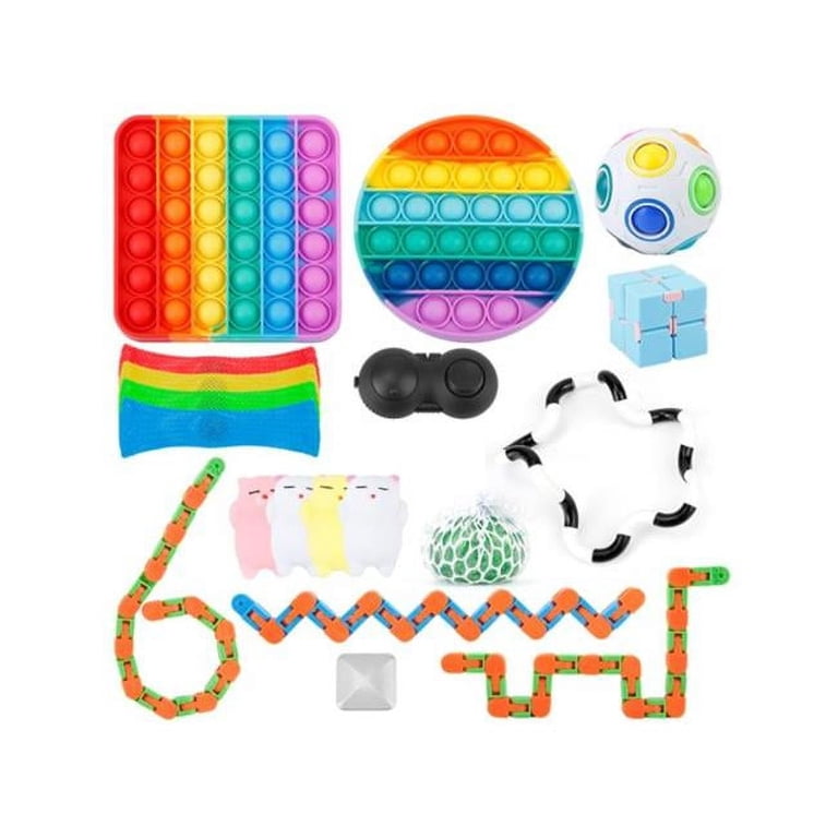 Lot de 5 Jouets Sensoriels Anti-Stress à Remontée Lente, Ensemble de Fidget pour Enfants et Adultes, à Presser et Tirer, Décompression, Jeu Éducatif Lot de 5 Jouets Sensoriels Anti-Stress à Remontée Lente, Ensemble de Fidget pour Enfants et Adultes, à Presser et Tirer, Décompression, Jeu Éducatif