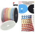 thumbnail image 1 of 19Pcs 4" Diamond Polishing Pads Polishing Disc Concrete Grinding Discs 30-3000#, 1 of 8