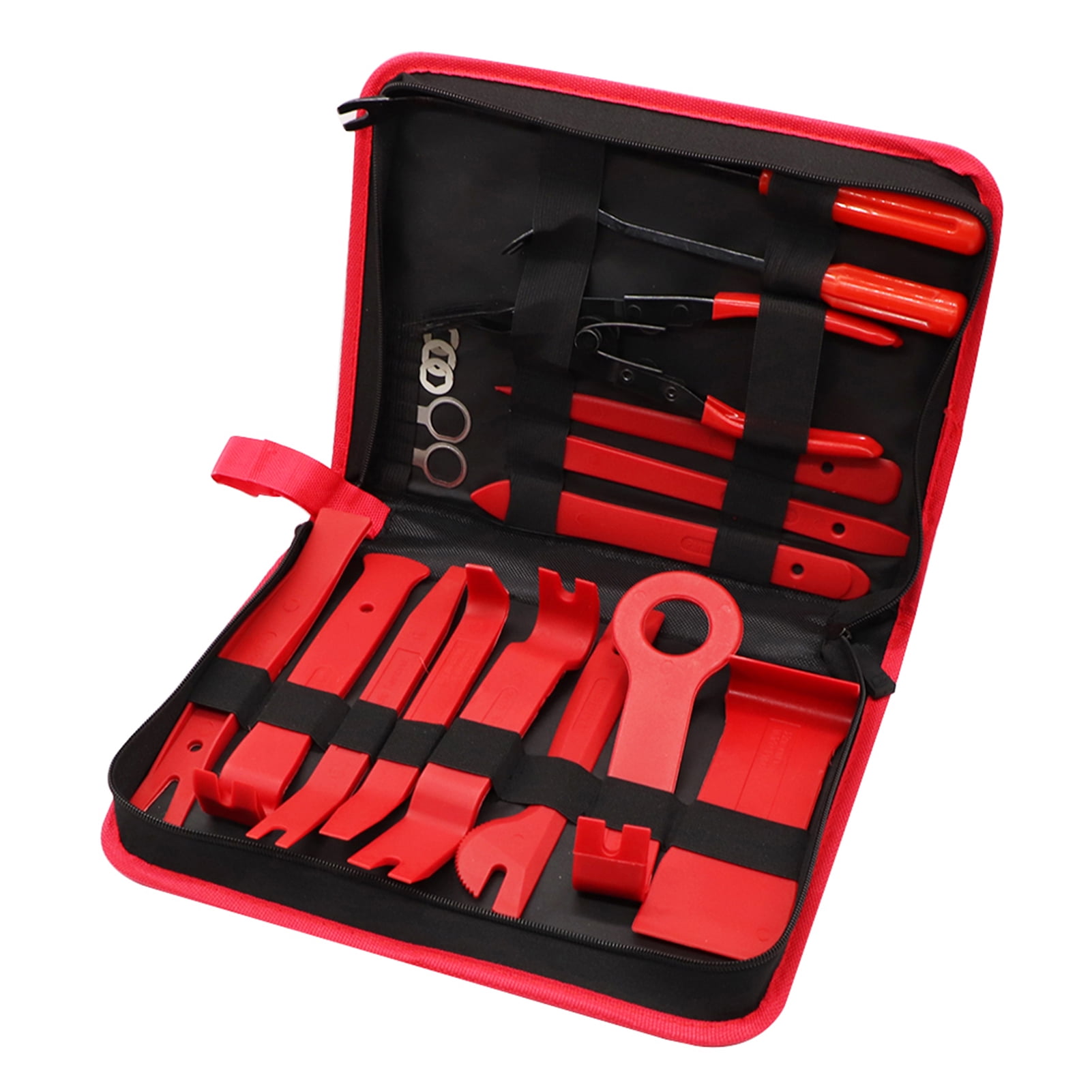 19Pcs/Set Auto Trim Removal Tool Multi-purpose Non-slip Plastic Car Door Panel Dash Audio Radio Disassembly Tool Kits for Dashboard Installation