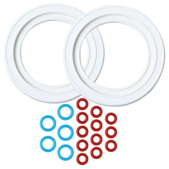 19Pcs Silicone Steam Ring O-Rings Seal For Breville Machines Bes900/920/980/990 For Hose Connectors Parts