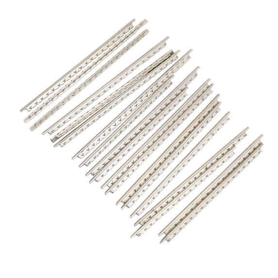 19Pcs/set 2.0mm Durable Guitar Fret Wire Set Replacement Parts for Classical Wooden Guitars