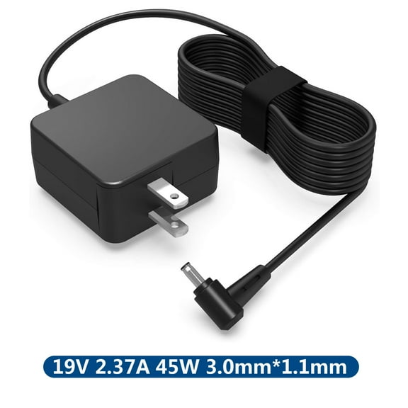 19V 2.37A 45W 3.0mm*1.1mm Laptop Ac Adapter Charger for Acer Spin 3 SP314-51 Spin 1 SP111-31-C2W3 SP111-32N Spin 1 (SP111-31) SP111-33 Aspire R13 R7-371T-762R R7-371T-76P5 R7-371T-72TC R7-371T-78GX