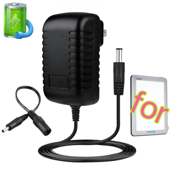 19V-20V Charger Compatible with Verilux HappyLight Lucent VT22 VT22WW3 VT22AC Therapy Lamp