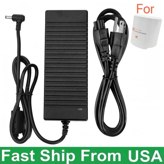 19V Adapter Compatible with Rhythm Healthcare P2 E6 E7 P2E6 P2E7 BA-P200 BA-P201 P2ACA-1
