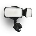 19W LED Flood Light Motion Sensor Outdoor 2 Adjustable Heads, 2000LM