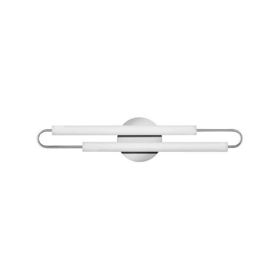19W Led Medium Bathroom Light Fixture in Modern Style 25 inches Wide By 5.5 inches High-Chrome Finish Bailey Street Home 81-Bel-4442185