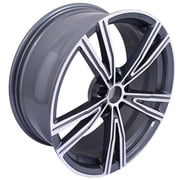 19X8 Aluminum Wheel Rim for BMW 3 Series 330i 330e M340i & 4 Series 430i M440i 2020-2024 Style 793i 5 V-Spoke 27Mm Offset 5X112 66.6Mm Hub Bore Machined Clear Coat 36118089896