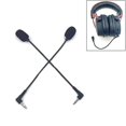 19cm Mono 3.5mm Angle Head Plug Gaming Headset Microphone