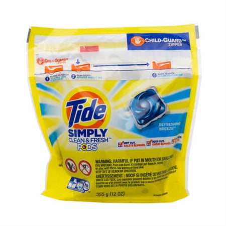 19ct Tide Pod Refreshing Breeze Detergent Wholesale, Cheap, Discount, Bulk (6 - Pack)