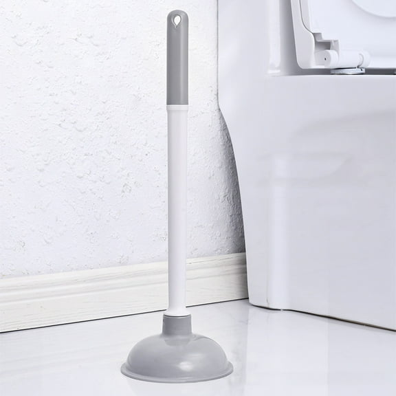 19in Toilet Plunger,Gutter Plumb Plunger,Quickly Unclog Toilet Blockages,Readys to Use and Easy to Place,Convenient for Daily Use