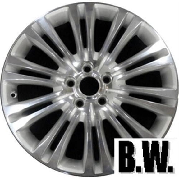 19in Wheel for Chrysler 300 11-14 Polished Silver Reconditioned Alloy Rim