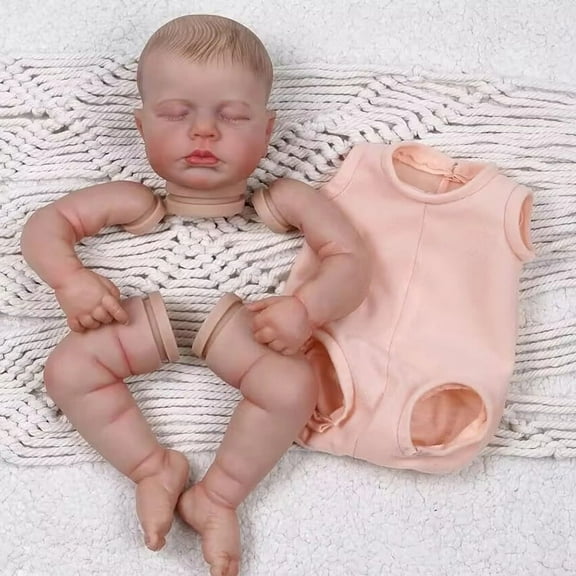 19inch Finished Doll Size Already Painted Kits Loulou Very Lifelike With Many Details Veins same As picture with Extra Body