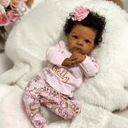 19inch Reborn Baby Dolls Black Girls Silicone Toddler boy That Look Real Eyes Open Lifelike Babies