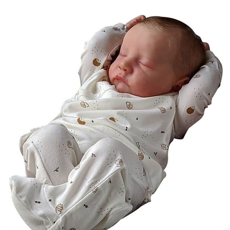 Reborn Baby Newborn 19 inch bebe reborn de silicone sólido molinho  ตุ๊กตายาง18 3D Skin Visible Veins Collectible Art Doll - AliExpress
