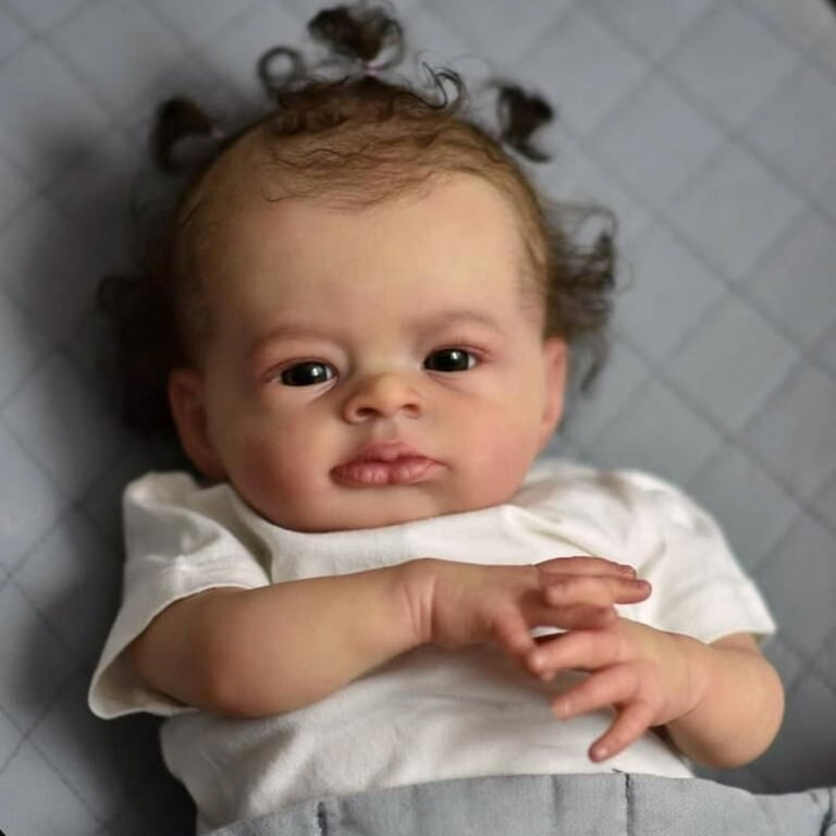 12 Reborn Baby Dolls Girl Lanny Handmade Realistic Lifelike