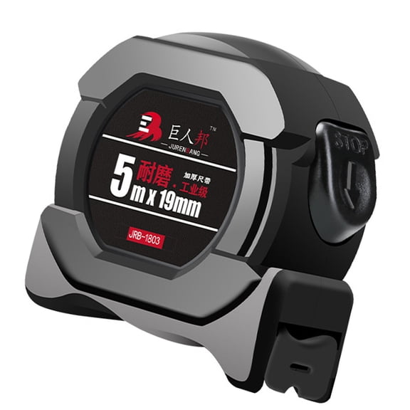 19mm/25mm Tape Measure 5m/16.4ft Fluorescent Green Measuring Tape with Auto Lock and Back Clip Metric Ruler for Industry