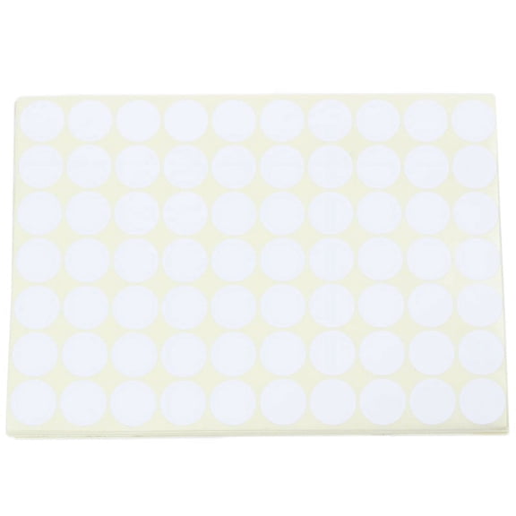 19mm Circles Round Code Stickers Self Adhesive Sticky Labels White,15 x 70Pcs 19mm Code Dot Stickers,white