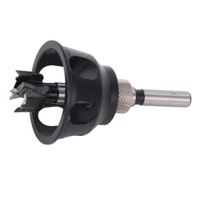 19mm Dog Hole Chamfer Reamer Tool, Aluminium Alloy Woodworking Drill Bit for Workbench Dog Hole Shaping & Deburring