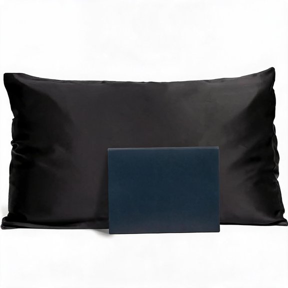 19mm Mulberry Silk Pillowcase King Size in Moonless Night