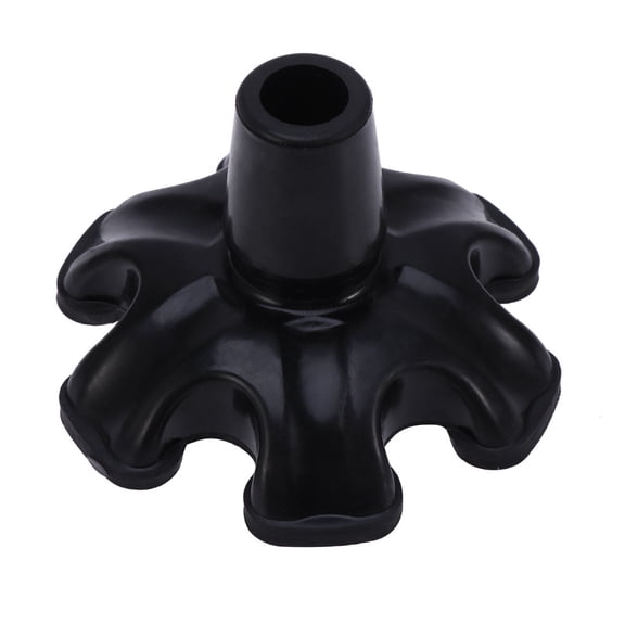 19mm Walking Cane Tip Premium Anti Skidding Rubber Walking Stick Base Tip Replacement Foot Pad