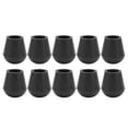19mm Walking Cane Tip Prevent Slip Wearable Low Noise Round Rubber