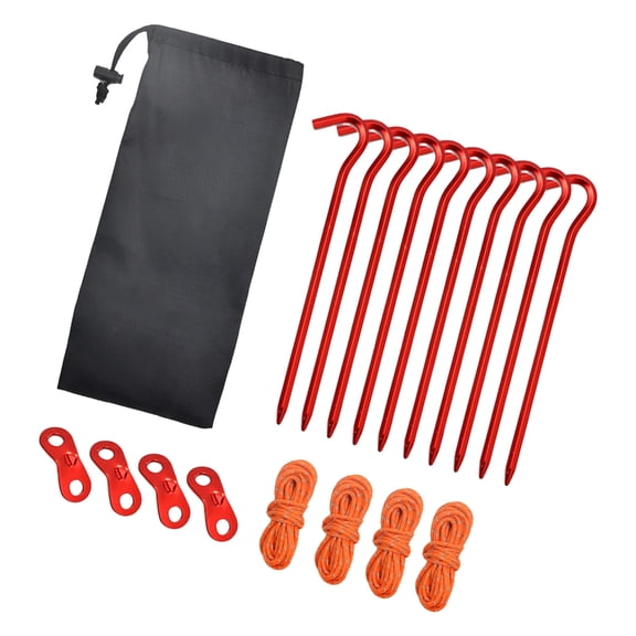19pack Sand Pegs Durability Tent Nails Multipurpose Tent Anchors Heavy Type Pegs for Picnics and Outdoor Activity