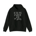 thumbnail image 1 of 19th Anniversary Hoodie, Gifts, Hooded Sweatshirt, 1 of 4