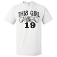 thumbnail image 1 of 19th Birthday Gift For 19 Year Old This Girl Turned 19 T Shirt Gift, 1 of 2