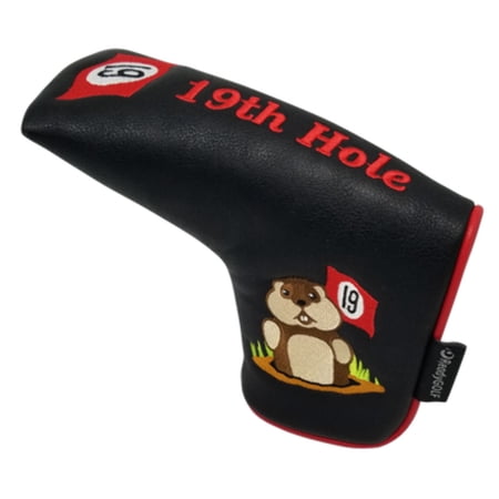 19th Hole Gopher Embroidered Putter Cover by ReadyGOLF - Blade