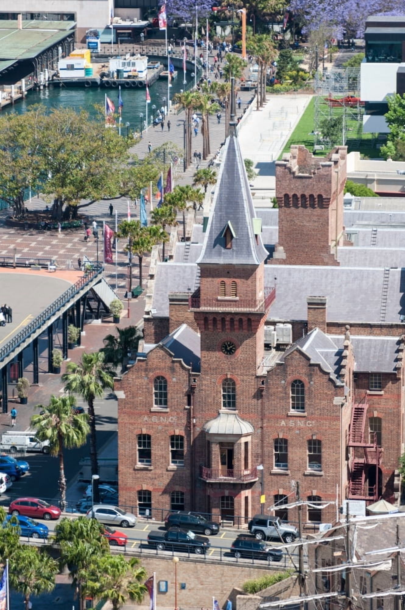 19th century merchant business building The Rocks Sydney New South Wales Australia Canvas Art - Panoramic Images (27 x 9)