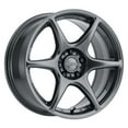 thumbnail image 1 of 19x10.5 Kansei Wheel K11G Tandem Gunmetal Wheel 5x4.5 (12mm), 1 of 2