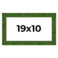 thumbnail image 1 of 19x10 Frame Green Burl Solid Wood Picture Frame | 1.75 Inches Moulding Width | Interior Frame Depth, 1 of 8