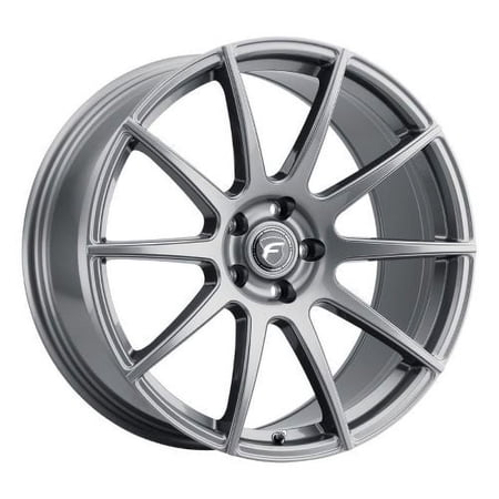 19x11 Forgestar F203 CF10 Gloss Anthracite Wheel 5x4.5 (56mm)