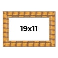 thumbnail image 1 of 19x11 Frame Beige Real Wood Picture Frame Width 3 inches | Interior Frame Depth 0.5 inches |, 1 of 8