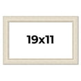 thumbnail image 1 of 19x11 Frame White Real Wood Picture Frame Width 1.75 inches | Interior Frame Depth 0.5 inches |, 1 of 8