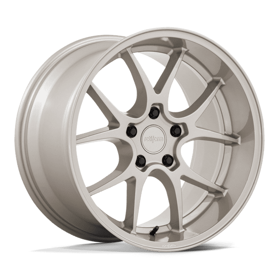 19x11 Rotiform RC207 LTN-J Glossy Gold Wheel 5x112 (40mm)