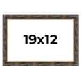 thumbnail image 1 of 19x12 Frame Gold Real Wood Picture Frame Width 1.5 inches | Interior Frame Depth 0.5 inches |, 1 of 8