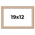 thumbnail image 1 of 19x12 Frame White Real Wood Picture Frame Width 1.5 inches | Interior Frame Depth 0.5 inches |, 1 of 8