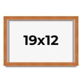 thumbnail image 1 of 19x12 Shadow Box Frame Brown | 0.875 Inches Deep Real Wood Contemporary Shadowbox Display Frame |, 1 of 6