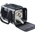 thumbnail image 1 of 19x12x12 Inches Cat, Dog Carrier for Pets Up to 22 Lbs, Soft-Sided Cat Bag Animal Carriers Travel Puppy Carry As a Toy of Fabric Pet Home, 1 of 8