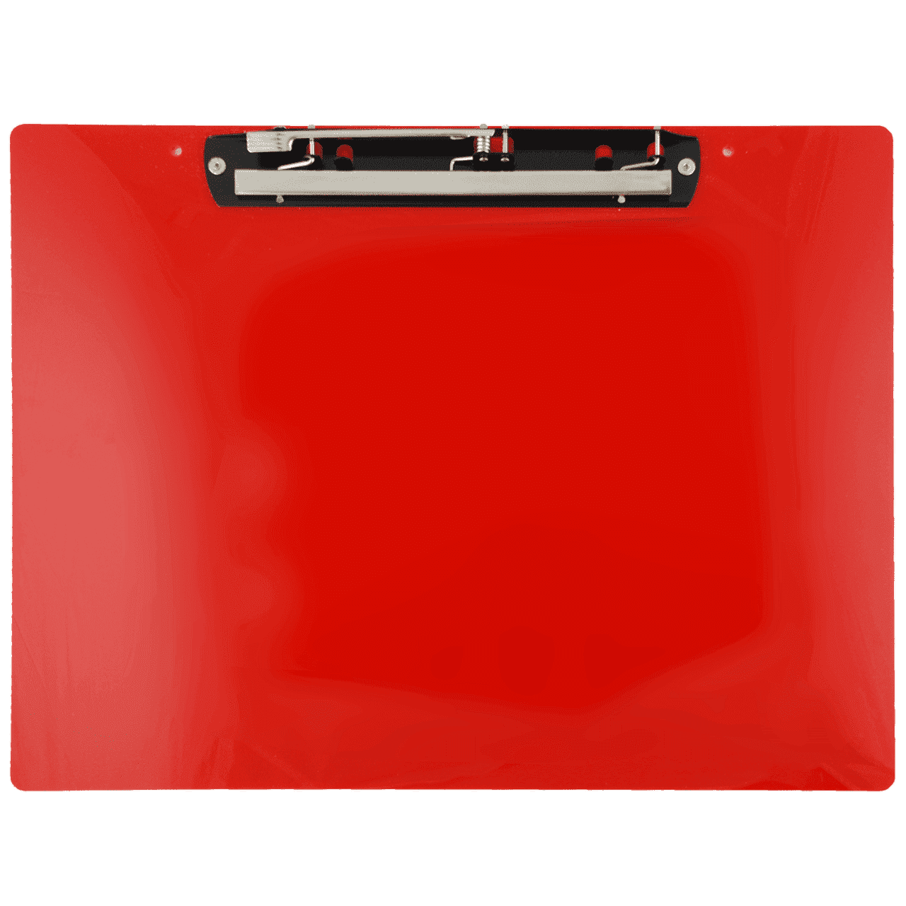 Ruby Paulina 19x13 Clipboard Acrylic Panel Featuring an 11" Hinge Clip Red