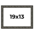 thumbnail image 1 of 19x13 Frame Black-Brown Medieval Solid Wood Picture Frame | 1.5 Inch Moulding Width | Gotham, 1 of 8