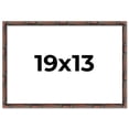 thumbnail image 1 of 19x13 Frame Brown Bamboo with Dark Coffee/Walnut Finish | Solid Wood Picture Frame Width 0.75, 1 of 8
