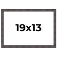 thumbnail image 1 of 19x13 Frame Brown Rustic Lacquered Walnut Solid Wood Picture Frame Width | 0.875 Inch Moulding, 1 of 8